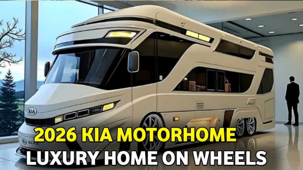 2026 Kia Motorhome Kia Camper Van 2026 Luxury Motorhome Smart Living Space Travel Focused Camper Kia Motorhome Features New Kia Camper Launch