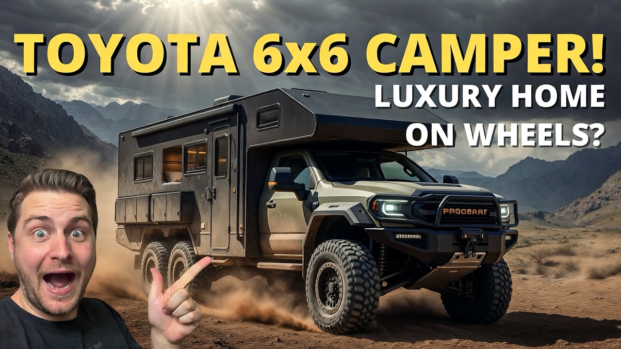 2026 Toyota Camper Motorhome ने मचाया तहलका, ऑफ-रोडिंग का नया किंग