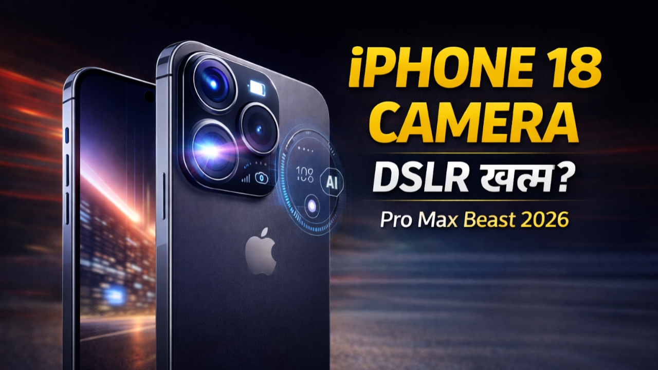 Apple iPhone 18 pro Camera details leaked! Pro और Pro Max