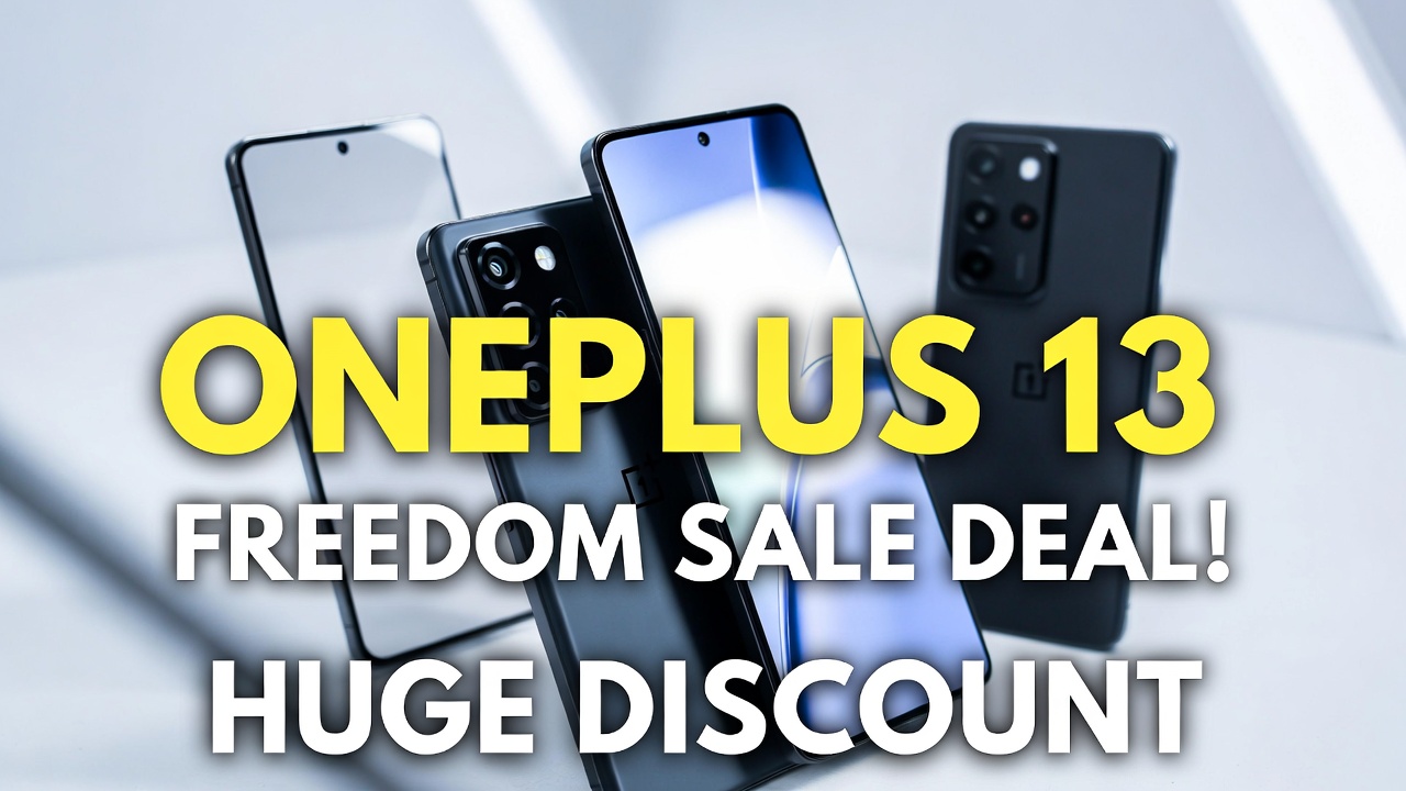Freedom Sale में OnePlus 13 हुआ सस्ता! Heavy Discount, EMI और Exchange Offer के साथ खरीदें फ्लैगशिप फोन कम कीमत में। पूरी जानकारी पढ़ें।