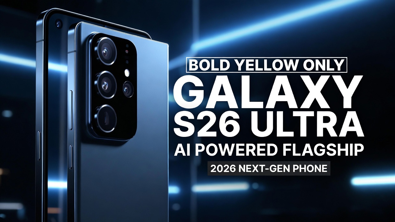 Galaxy S26 Ultra Leaks: 200MP Camera, Powerful AI & Premium Design Explained