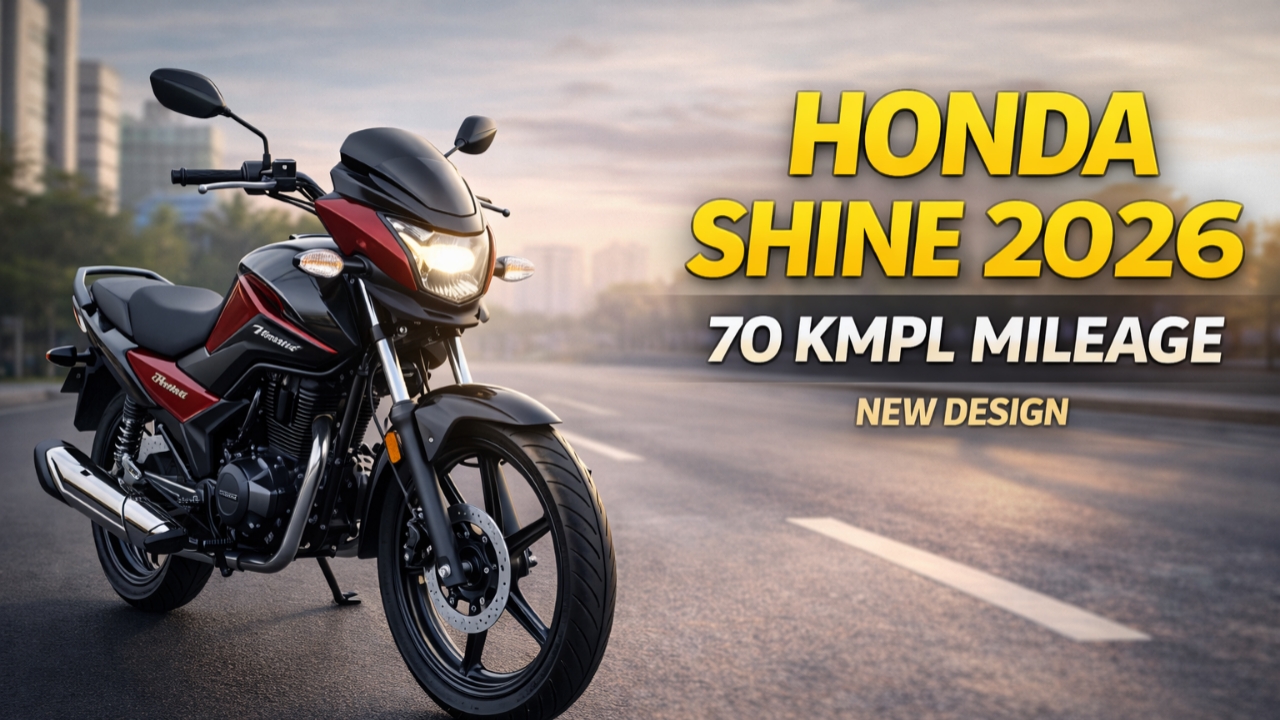 Honda Shine 2026 Mileage Test: 70 Kmpl का दावा कितना सच?