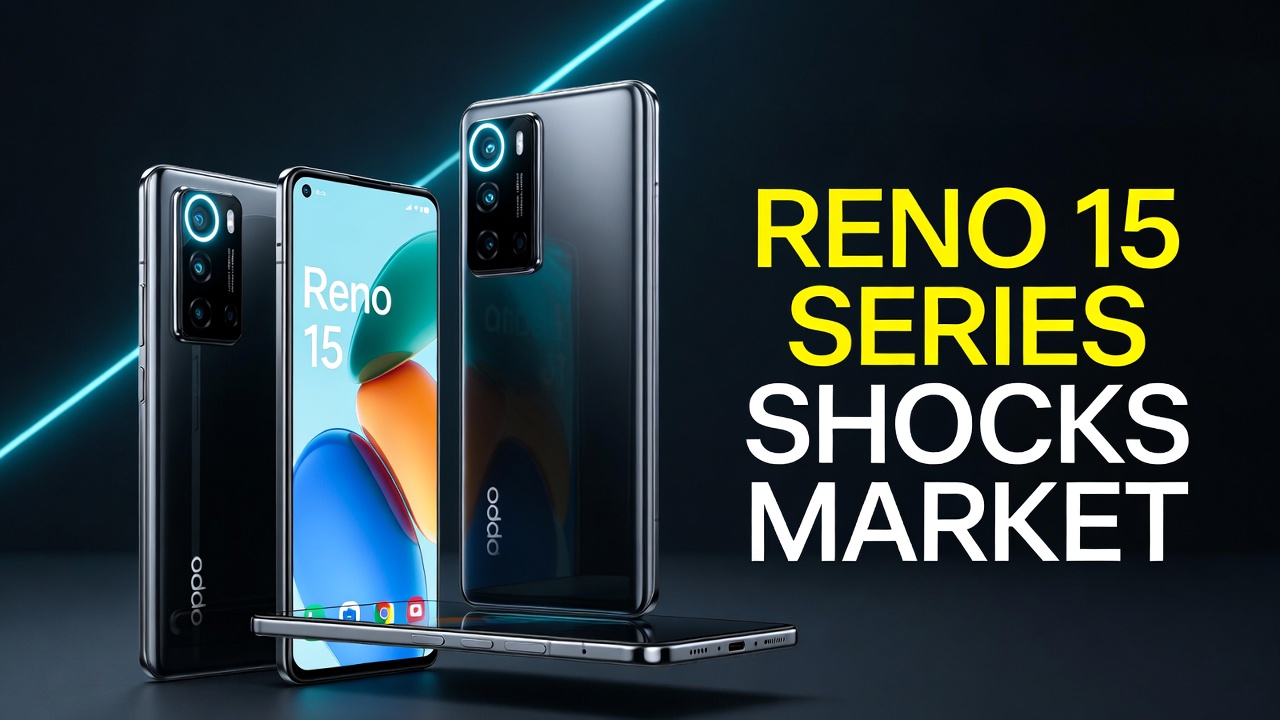 Oppo Reno 15 Series Launched: Price, Specs & Shocking Camera Upgrades Oppo Reno 15, 15 Pro & Pro Mini Arrive — iPhone Killer or Just Hype? Oppo Reno 15 Series Price Leaked? Full Specs Comparison Inside Oppo Reno 15 Pro Mini vs Reno 15 Pro: Which One Should You Buy? Oppo Reno 15 Series Goes Official — Design, Camera & Performance Revealed New Oppo Reno 15 Series Launches With Massive Camera & Battery Boost Oppo Reno 15 Series First Look: Flagship Features at Mid-Range Price