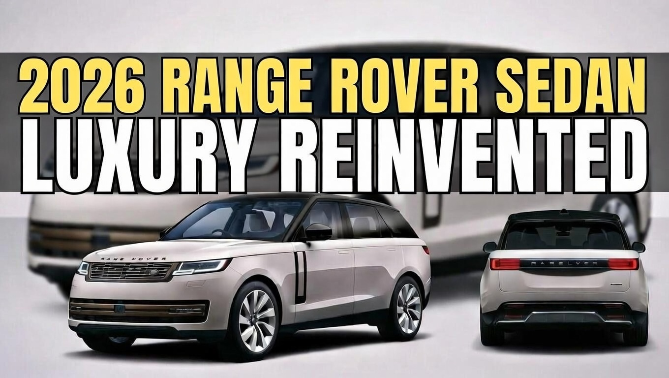 Range Rover Enters Sedan Segment! 2026 Model Brings Smart Driving Revolution
