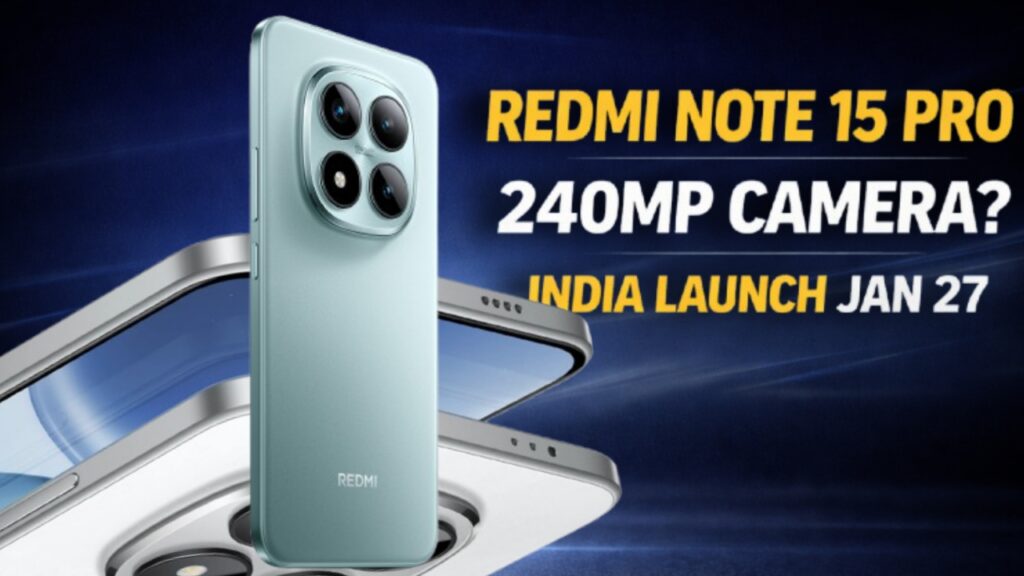 Redmi Note 15 Pro Series Unveiled Globally, India Launch on 27 January?