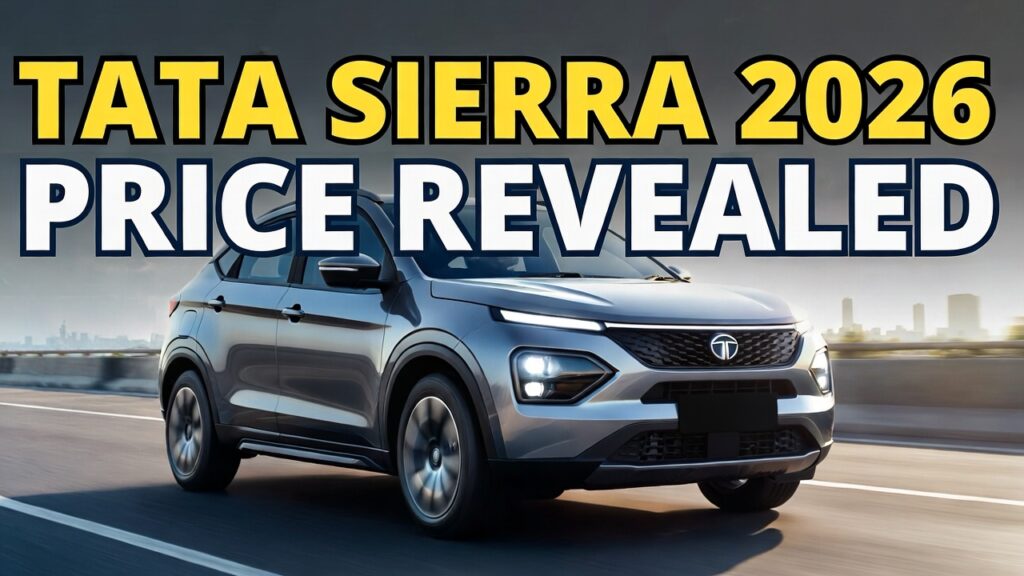 Tata Sierra 2026: इतनी कम कीमत में प्रीमियम SUV? EV vs Petrol डिटेल्स