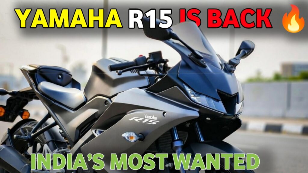“YAMAHA R15 IS BACK 🔥”“INDIA’S MOST WANTED BIKE?” ट्रेंड में—₹3,499 EMI पर मिल रहा एरोडायनेमिक स्पोर्ट्स लुक
