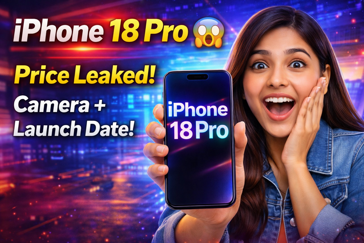 iPhone 18 Pro Leaks: कीमत, कैमरा, फीचर्स, बैटरी और लॉन्च डेट से जुड़ी पूरी जानकारी पढ़ें और अभी से अपना बजट तैयार करें। 1 iPhone 18 Pro Leaks: इतने में मिलेगा आईफोन 18, बना लें बजट, कैमरे से लेकर लॉन्चिंग डेट हुई लीक!