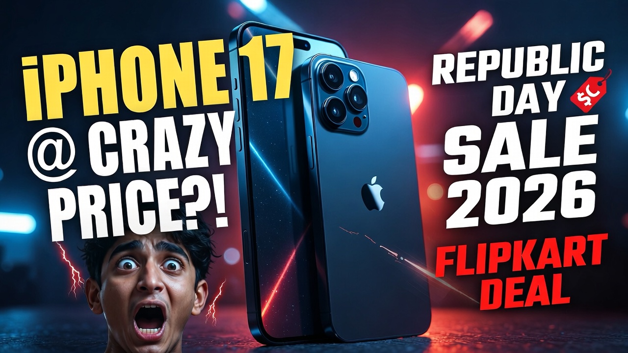 Flipkart iPhone 17 Republic Day Sale: अब तक का सबसे सस्ता iPhone 17? 1 iphone 17 flipkart flipkart iphone 17 iphone 17 flipkart sale iphone 17 republic day sale 2026