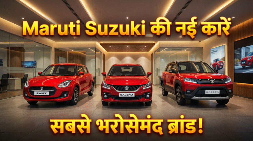 Maruti Suzuki भारत की सबसे बड़ी कार कंपनी है। जानिए इसके लोकप्रिय मॉडल्स, माइलेज, फीचर्स और भविष्य की योजनाएं।